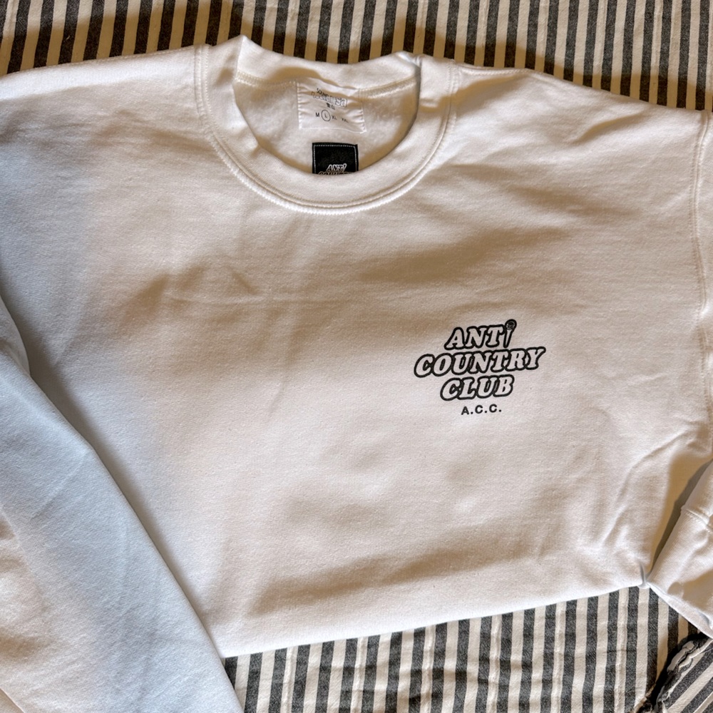 Anti Country Club Crewneck